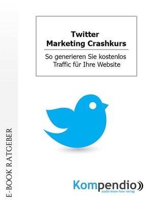 cover image of Twitter. Marketing Crashkurs